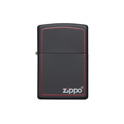 Classic Black and Red Zippo