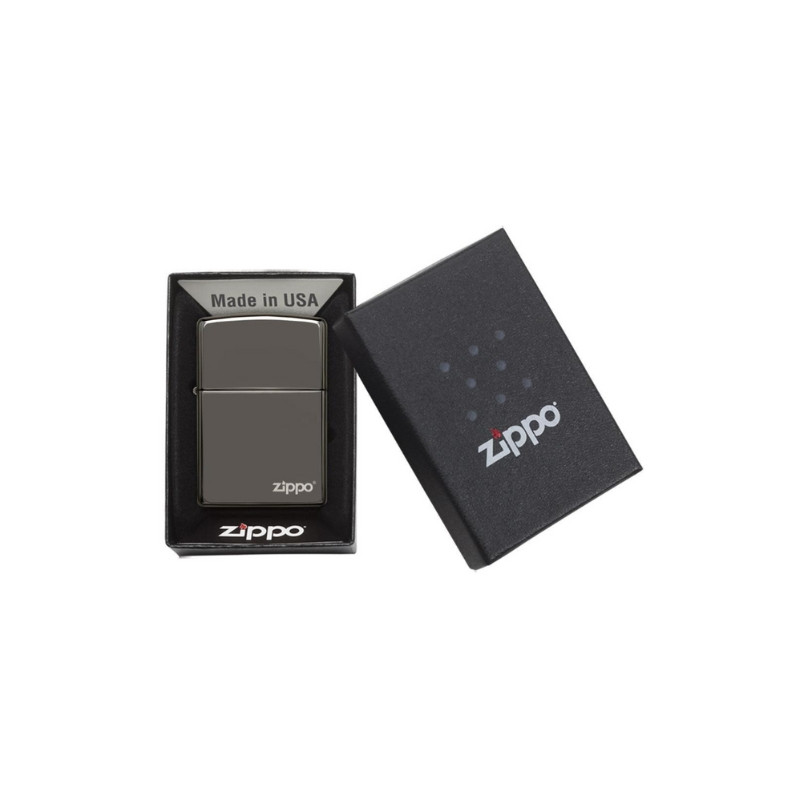 Classic Black Ice® Zippo Logo