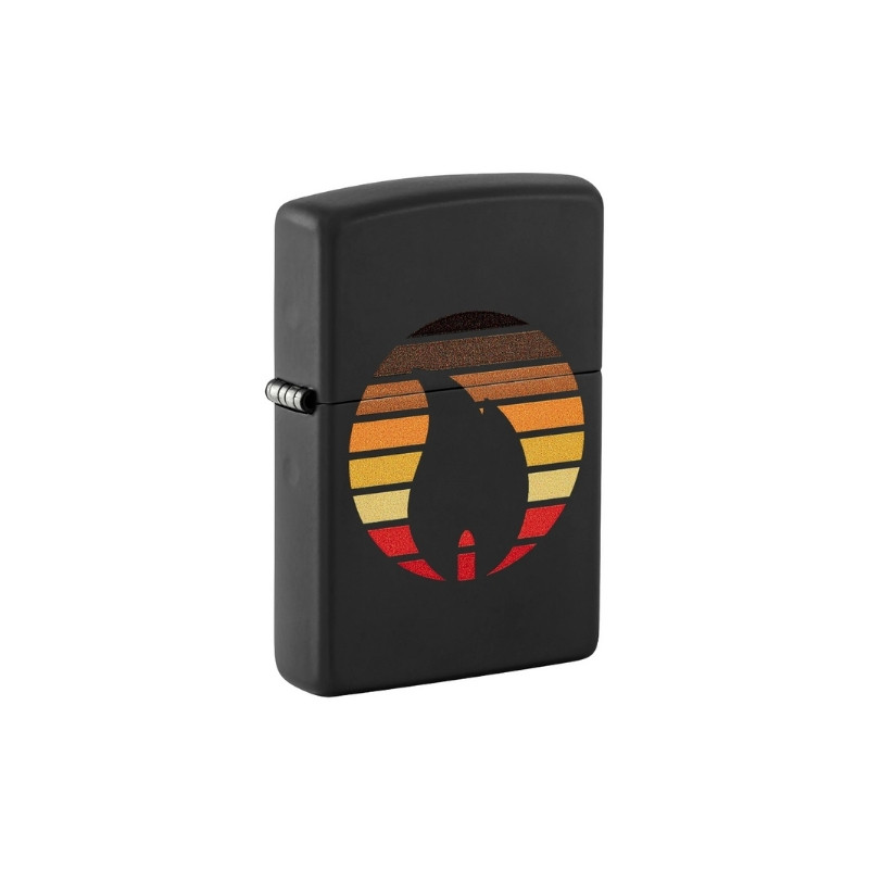 Colorblock Zippo Design