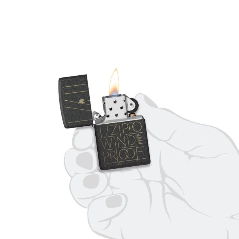 Line Art Zippo Design