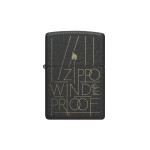 Line Art Zippo Design